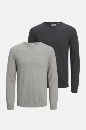 Basic Knit Crewneck - Package Deal (2 pcs)