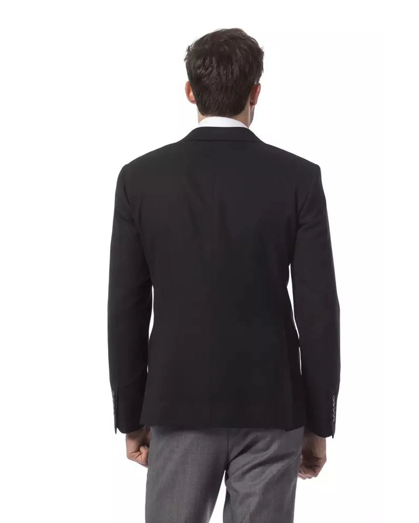 Billionaire Italian Couture Classic Fit Blazer - Black