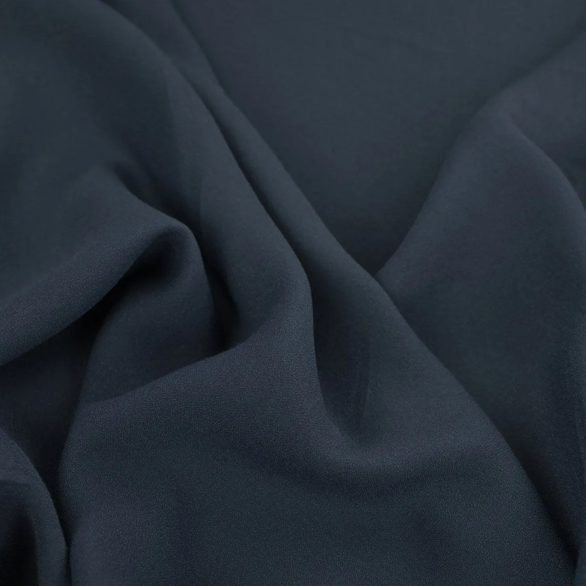 Blue Crepe Fabric 96275