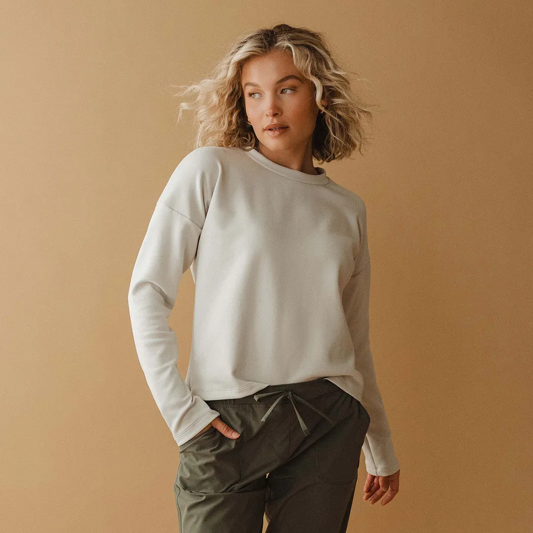 Brighton Pullover, Stone