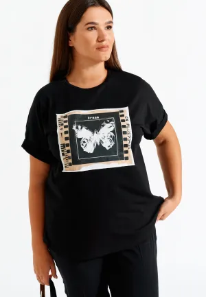 Butterfly Print T-Shirt