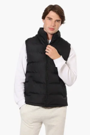 Canada Weather Gear Solid Bubble Vest - Black