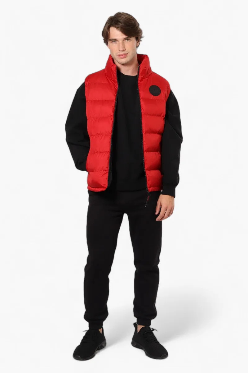 Canada Weather Gear Solid Bubble Vest - Red