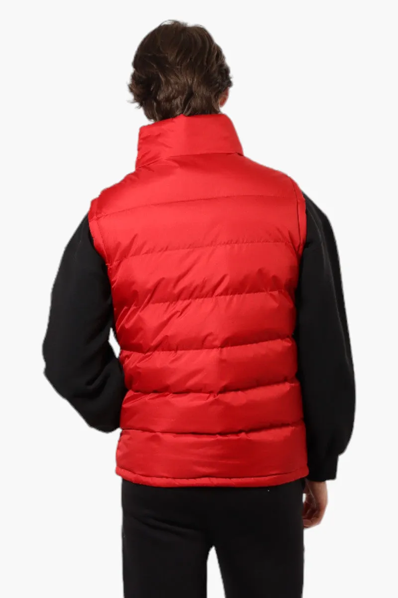 Canada Weather Gear Solid Bubble Vest - Red