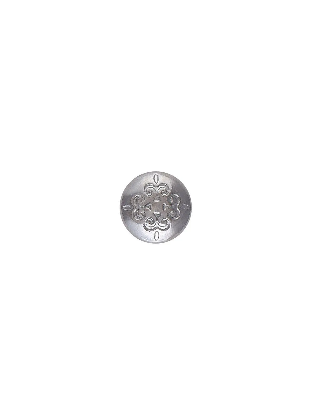 Classic Engraved Design 9mm Downhole Metal Button