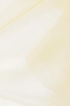 Cream Silk Organza Fabric