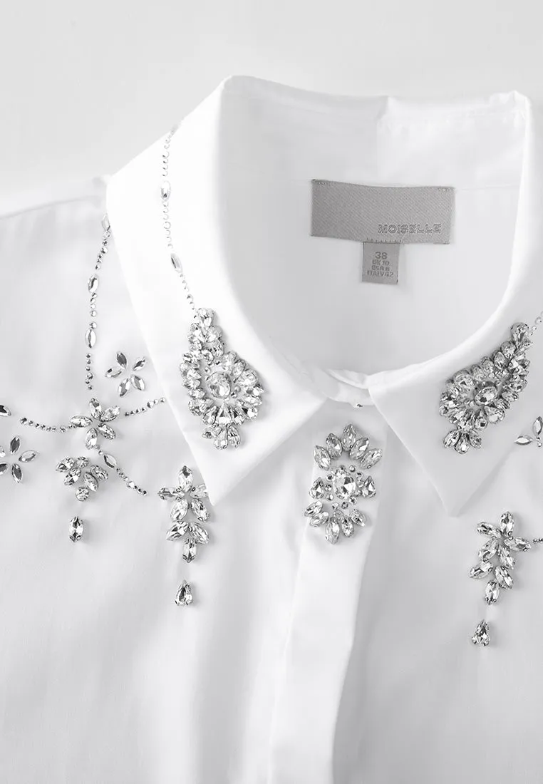 Crystal-embellished Shirt