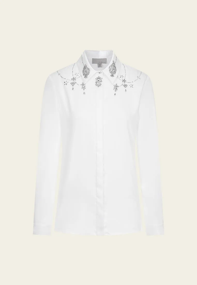 Crystal-embellished Shirt