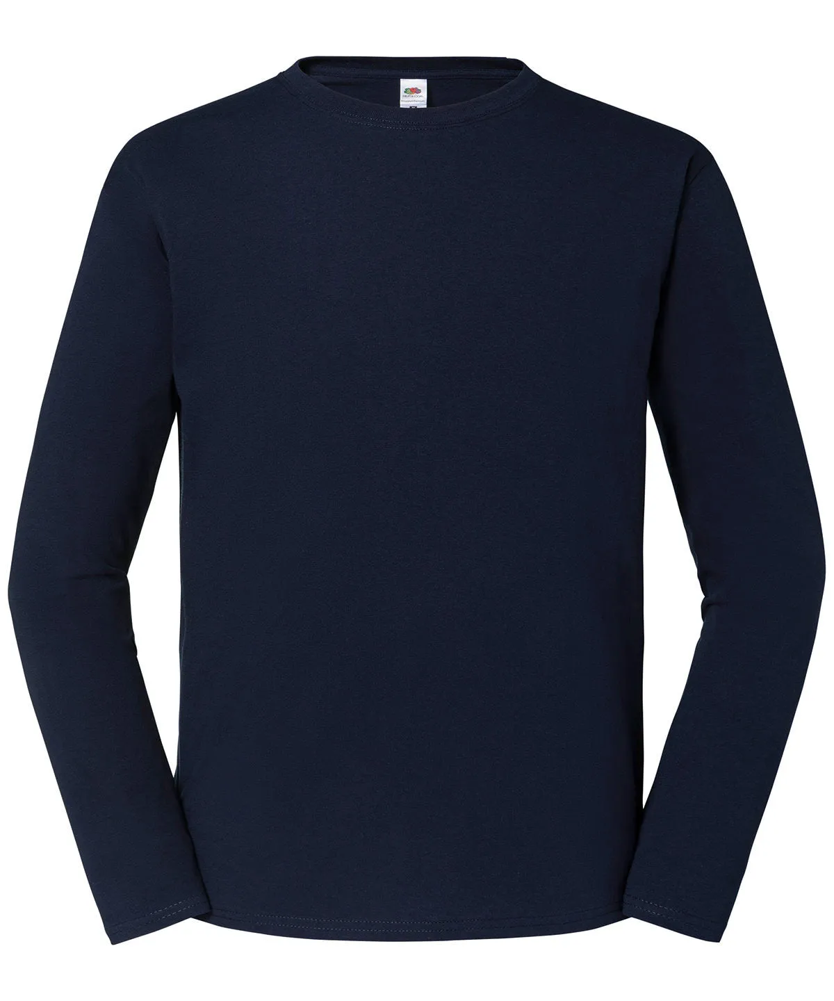 Deep Navy - Iconic 195 ringspun premium long sleeve T