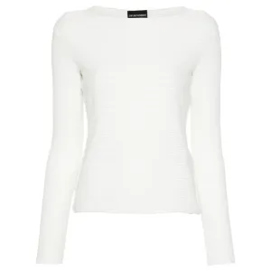 Emporio Armani Sweaters White