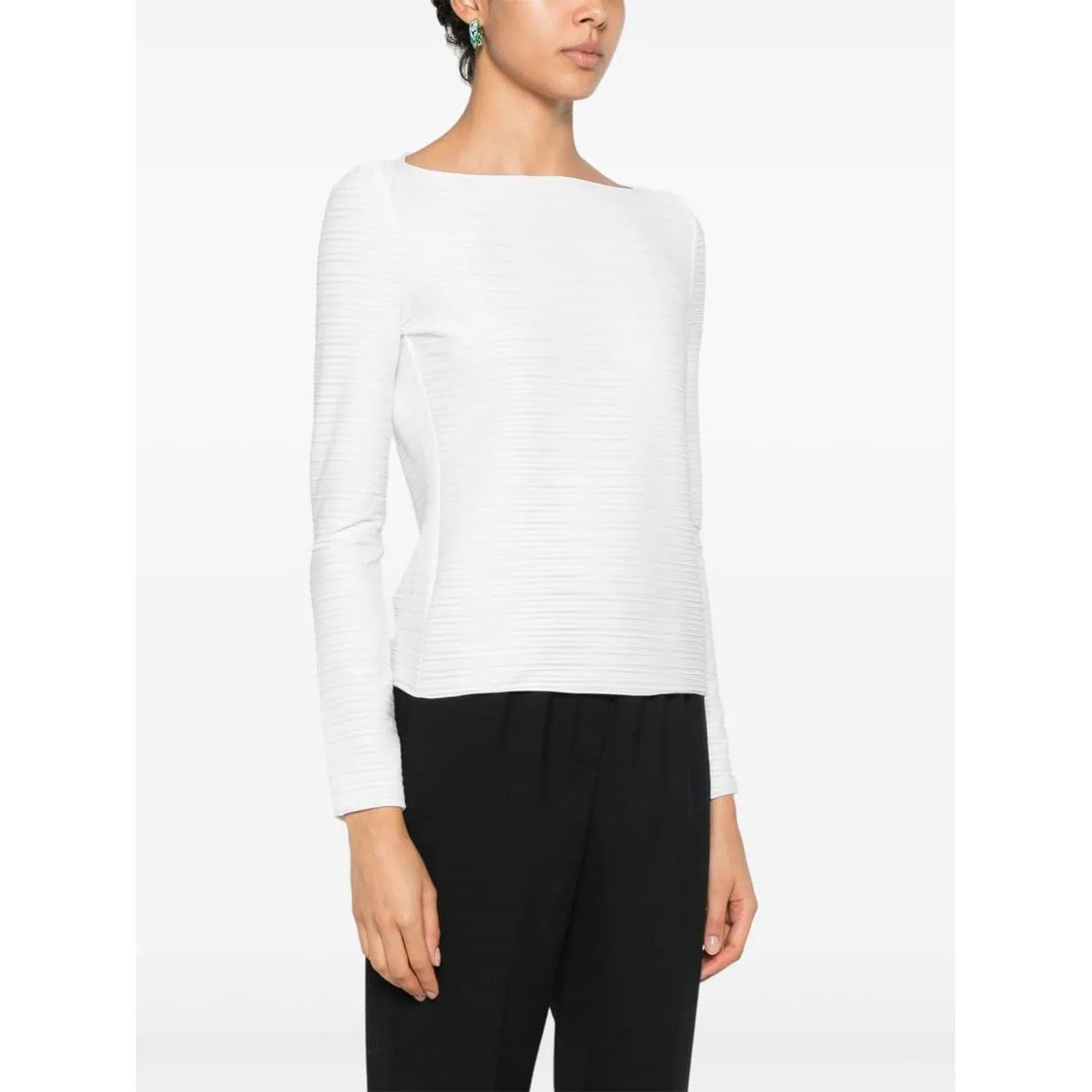 Emporio Armani Sweaters White