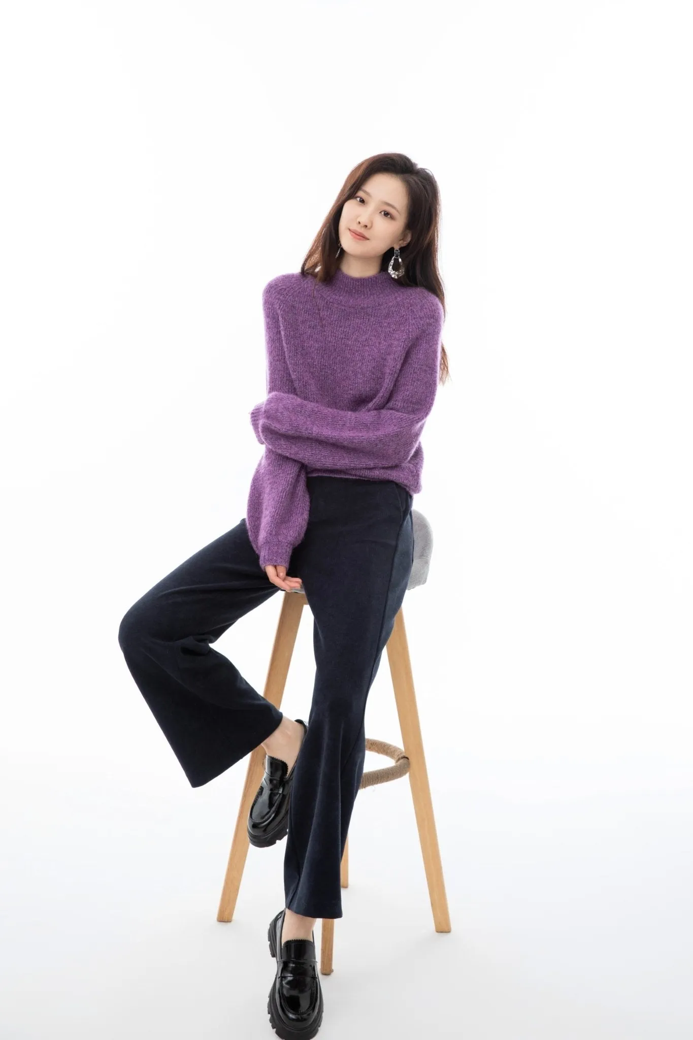 Lavender Wool Sweater