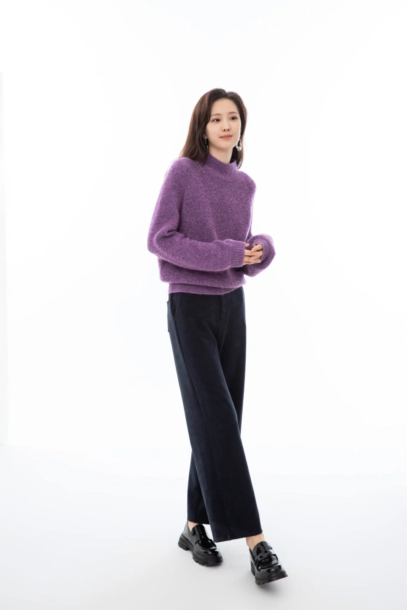 Lavender Wool Sweater