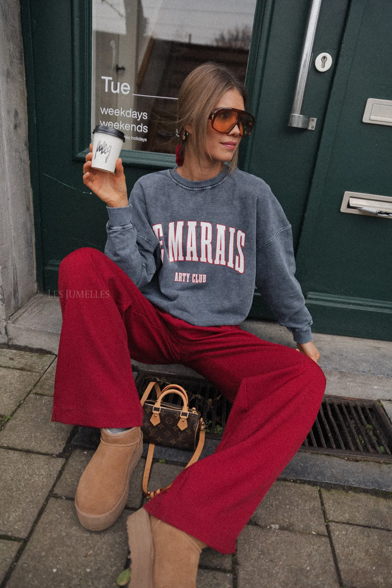 Le Marais sweater anthracite