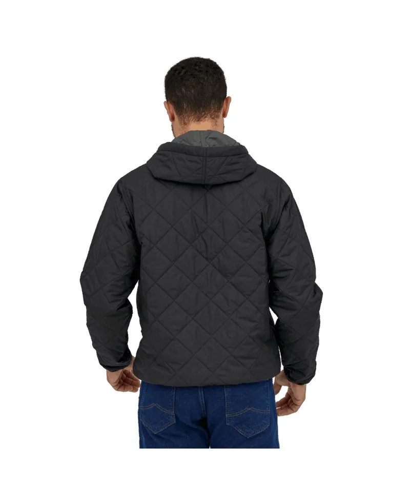 Men's Diamond Quilted Bomber Hoody