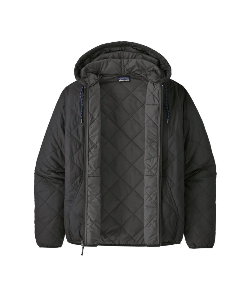 Men's Diamond Quilted Bomber Hoody