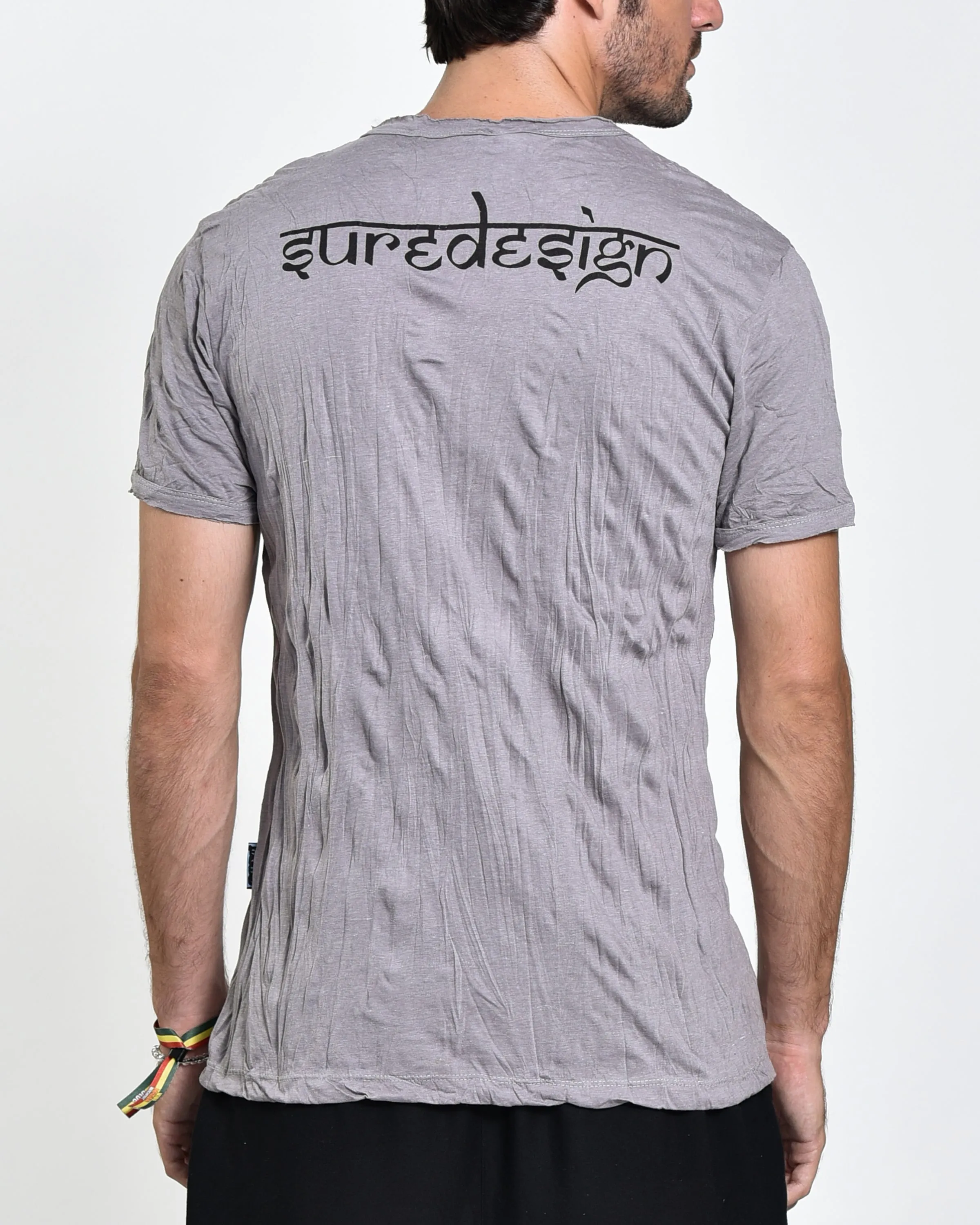 Mens Thai Tattoo T-Shirt in Gray