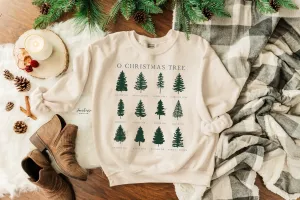 O Christmas Tree Elegant Sweatshirt