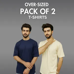 PACK OF 2 OVERSIZED T SHIRTS