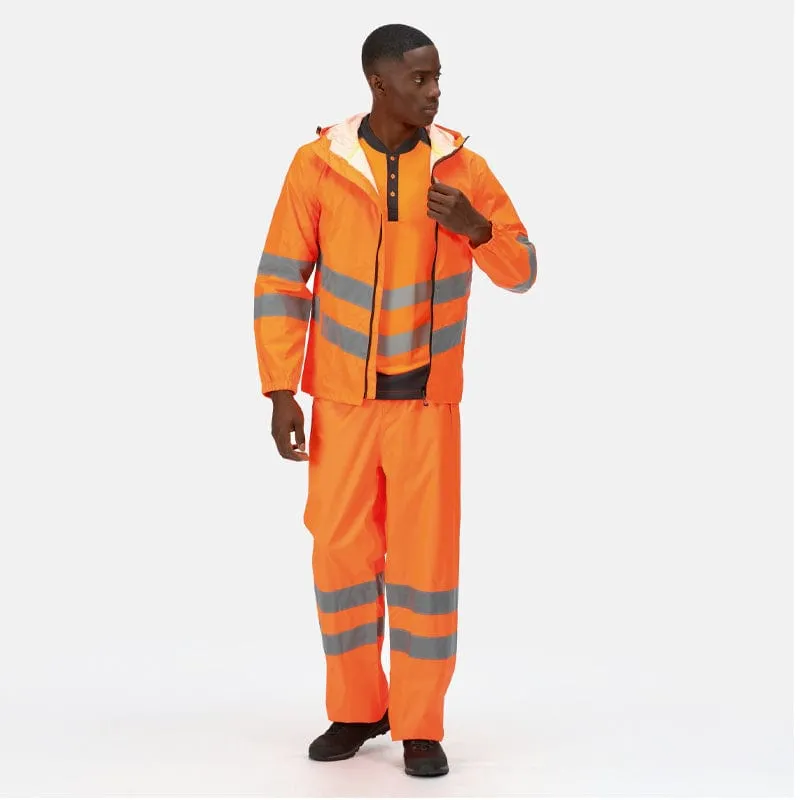 Regatta Pro Hi Vis Packaway Jacket TRW497