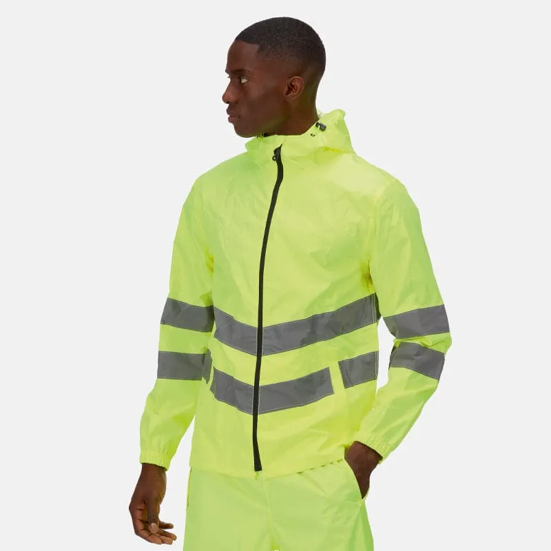 Regatta Pro Hi Vis Packaway Jacket TRW497