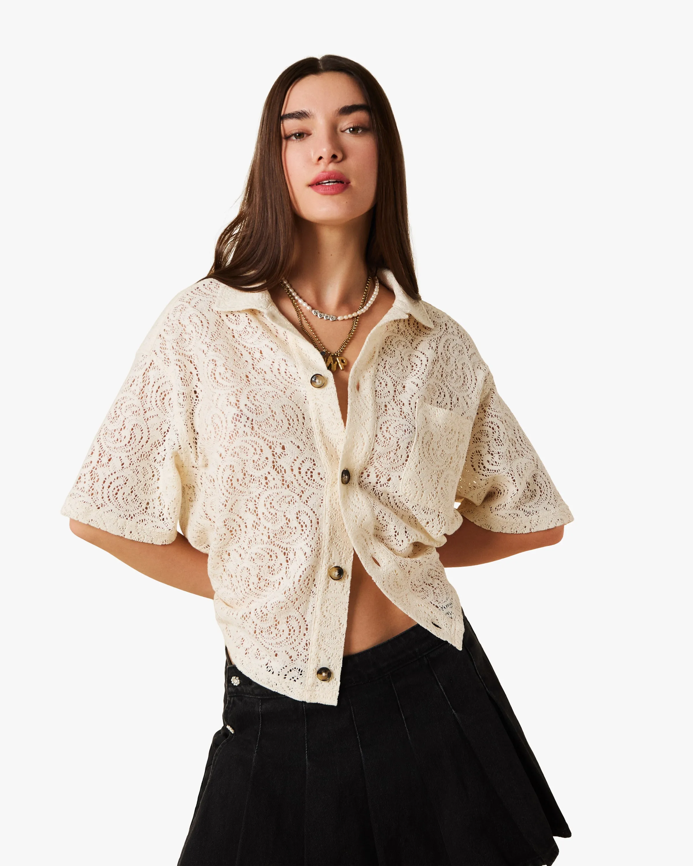 ROMANTICA SHIRT MARSHMALLOW