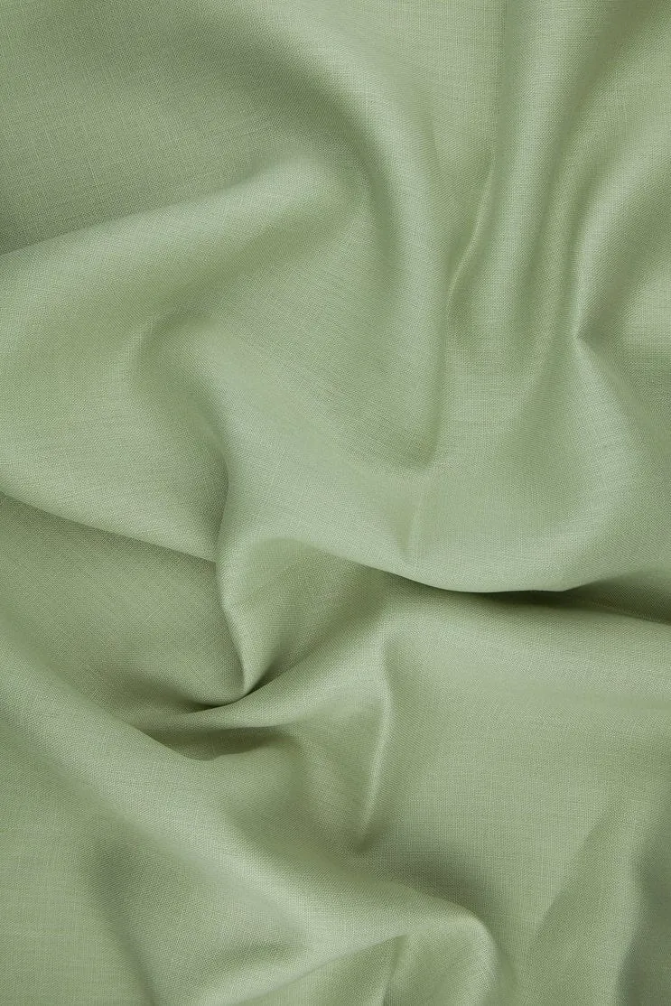 Seafoam Medium Weight Linen Fabric