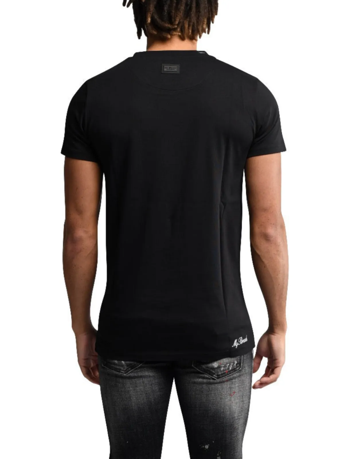 Skull Details T-Shirt | BLACK