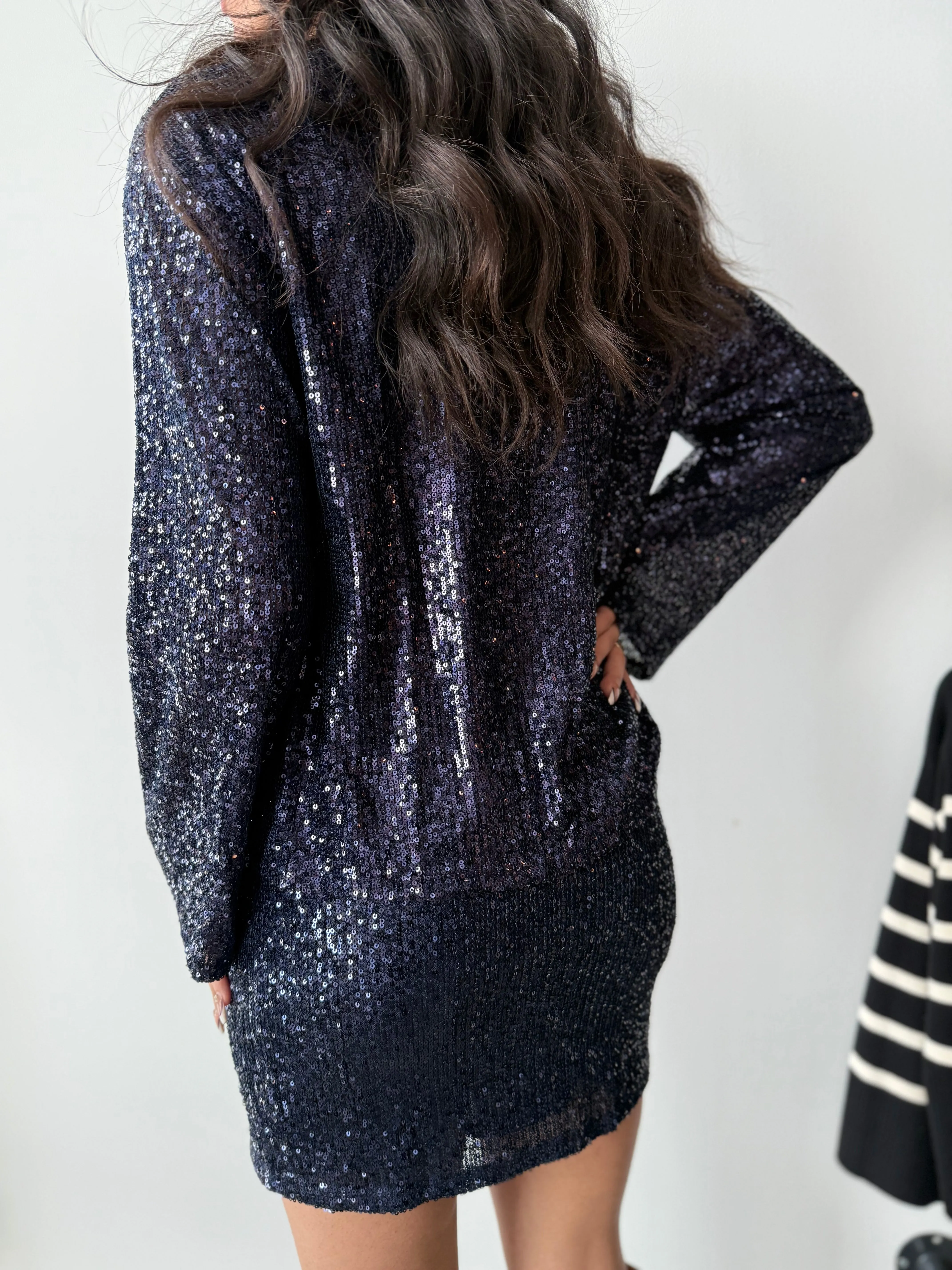 Sky High Sequin Top