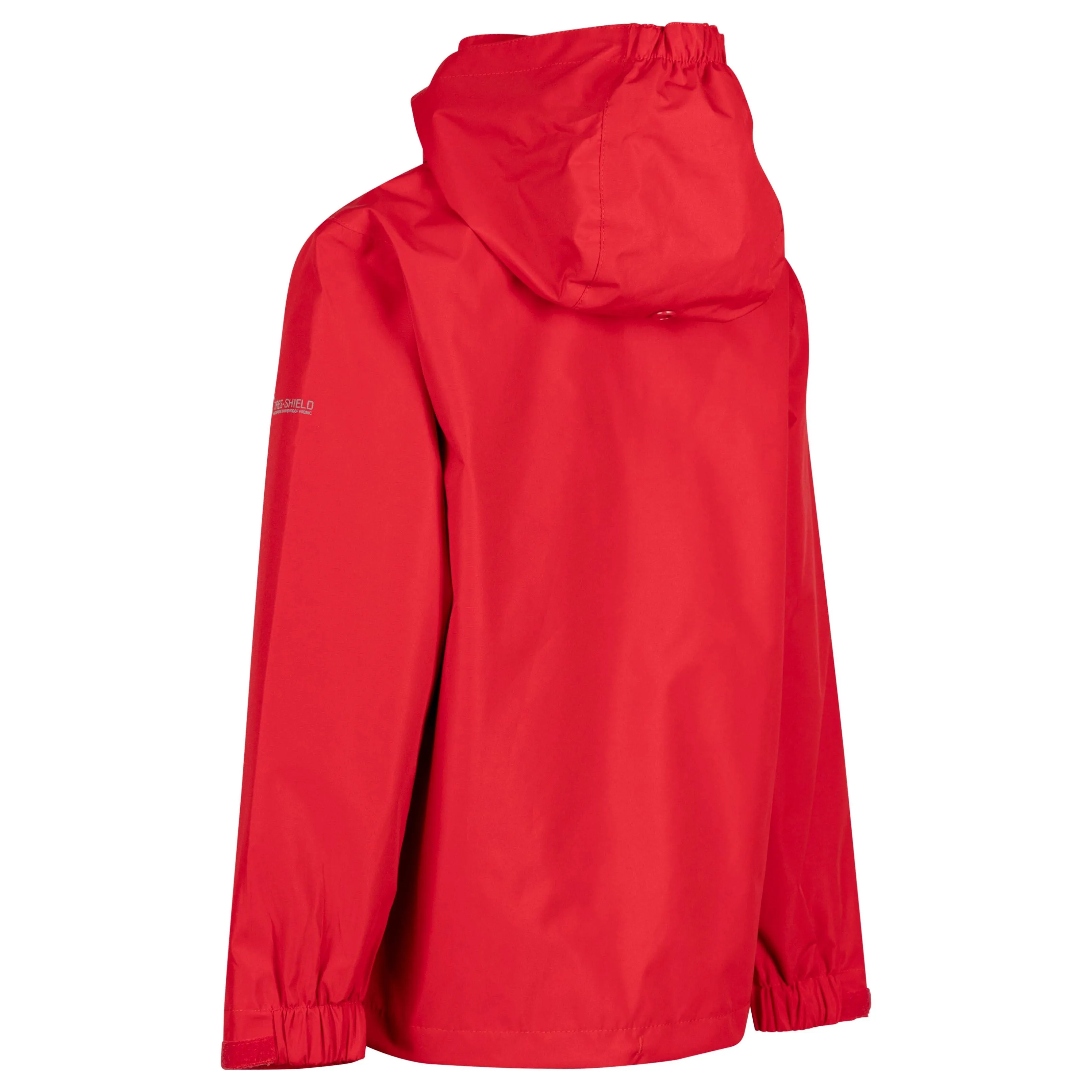 Spoken Boys Unpadded Waterproof Lined Jacket in Red