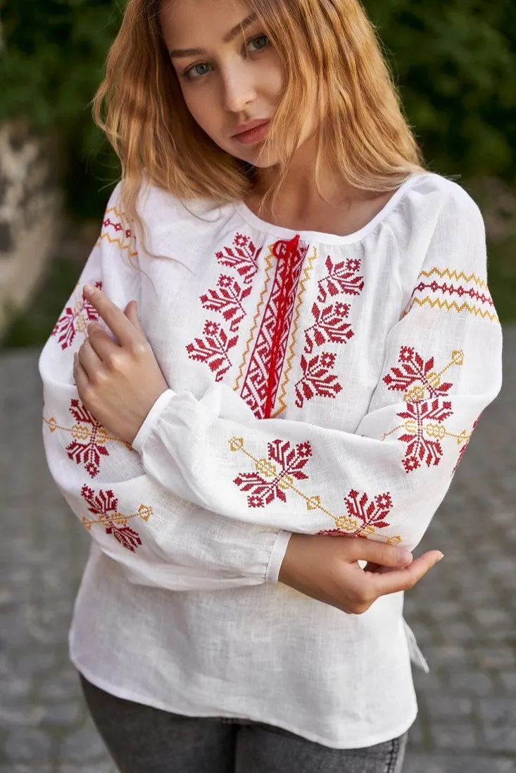 Traditional ukrainian women's vyshyvanka