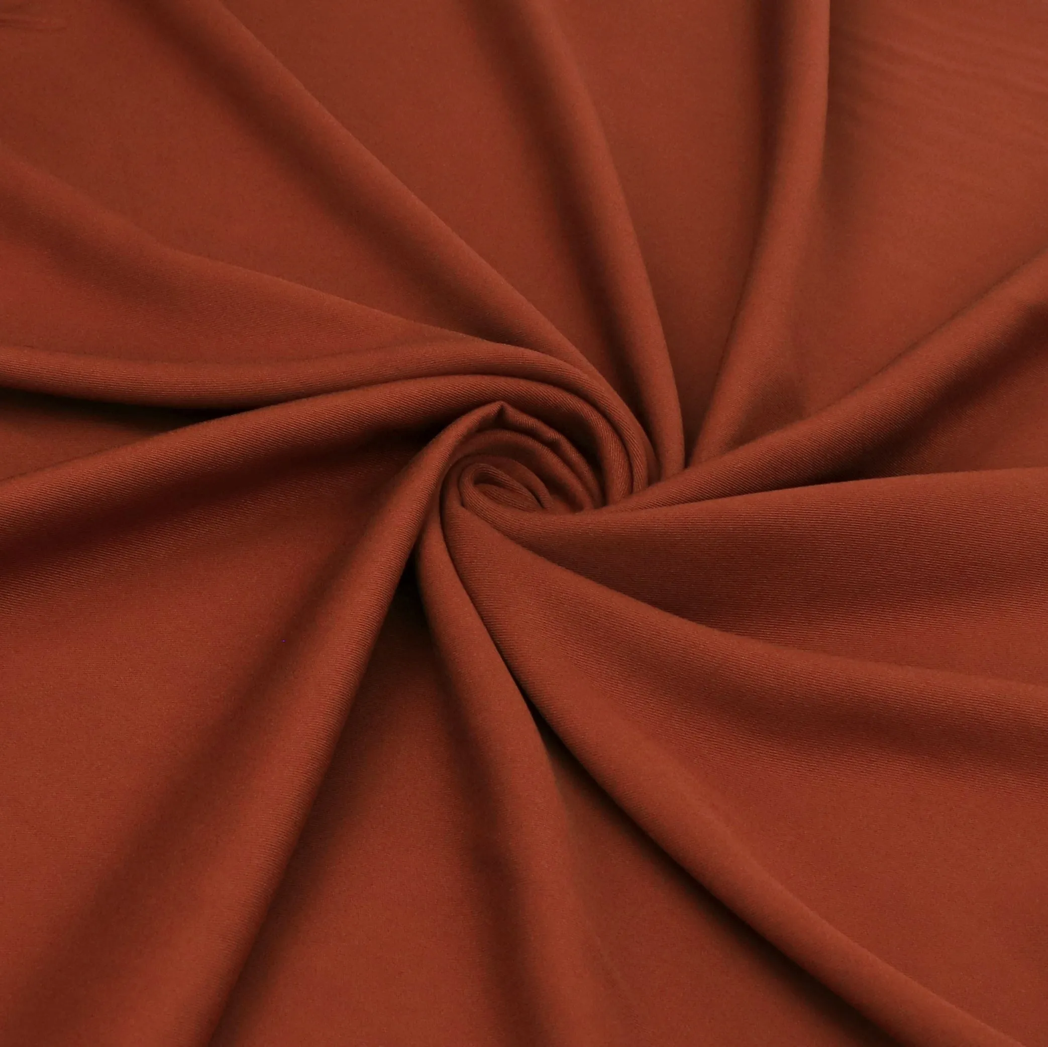 Viscose Twill - Dark Terracotta